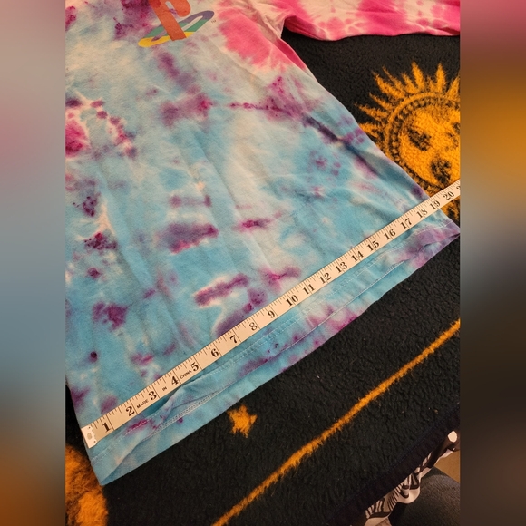 Playstation Hand-Done Tie-Dye Shirt - Picture 9 of 13